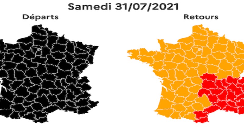 Weekend de chassé-croisé : la journée de samedi classée noire par...